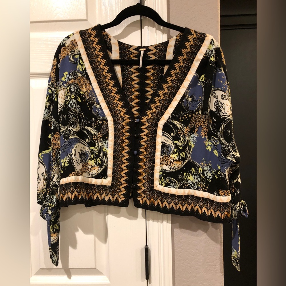Sold ❤️ Free People Catch Me If You Can Top {XS} - Picture 4 of 6